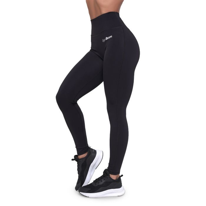Women‘s Essence Leggings Black - GymBeam L