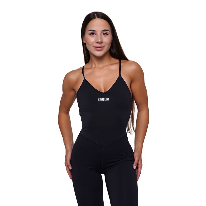 Women‘s FIT Bodysuit Black - GymBeam S