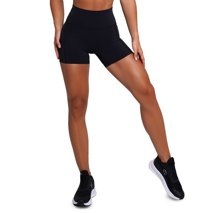Women‘s FIT Shorts Black - GymBeam S