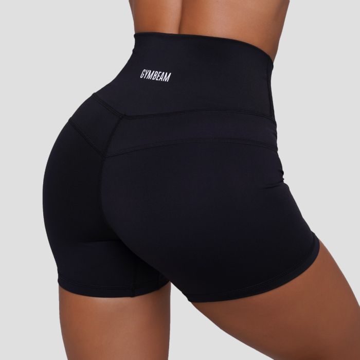Women‘s FIT Shorts Black - GymBeam S
