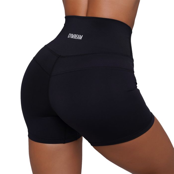 Women‘s FIT Shorts Black - GymBeam S