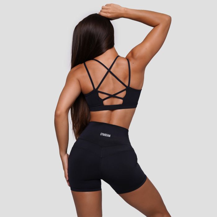 Women‘s FIT Shorts Black - GymBeam S