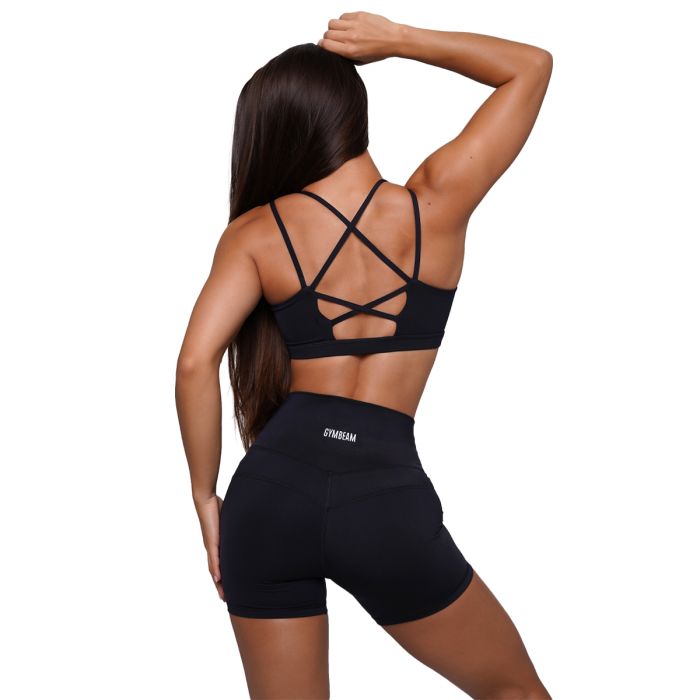 Women‘s FIT Shorts Black - GymBeam S