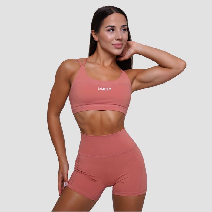 Women‘s FIT Shorts Salmon - GymBeam M