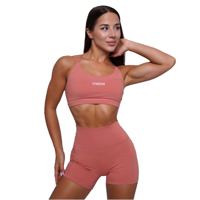 Women‘s FIT Shorts Salmon - GymBeam M