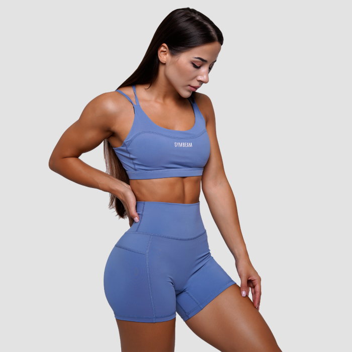 Women‘s FIT Shorts Steel Blue - GymBeam M