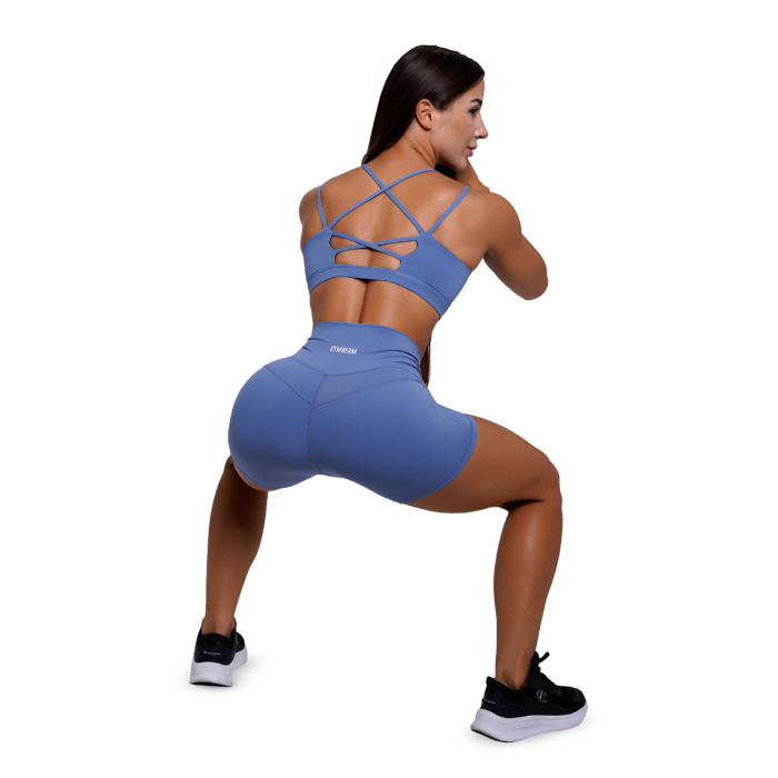 Women‘s FIT Shorts Steel Blue - GymBeam M