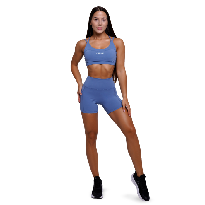 Women‘s FIT Shorts Steel Blue - GymBeam M