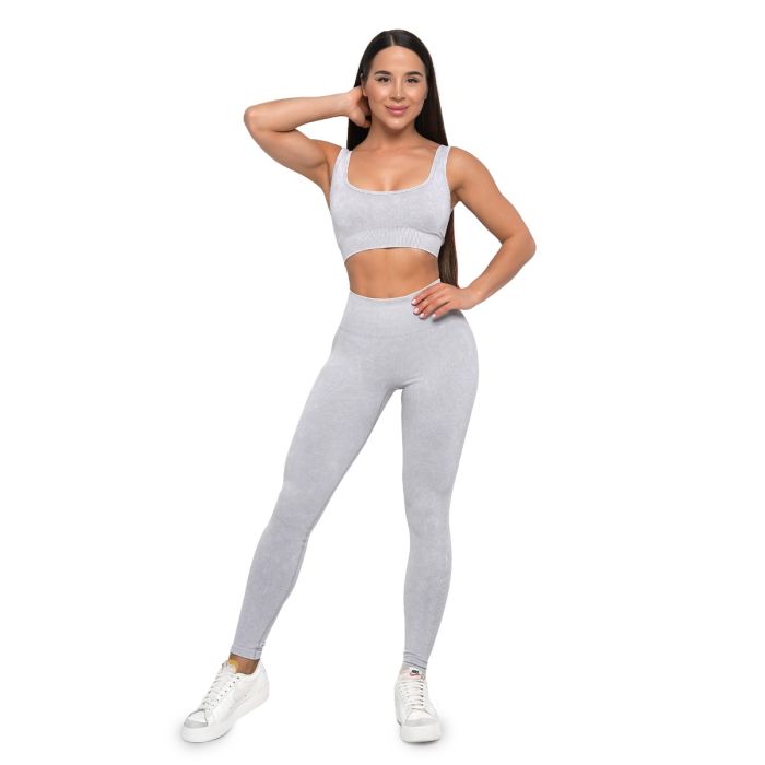 Women‘s Lift Seamless Leggings Grey - GymBeam L
