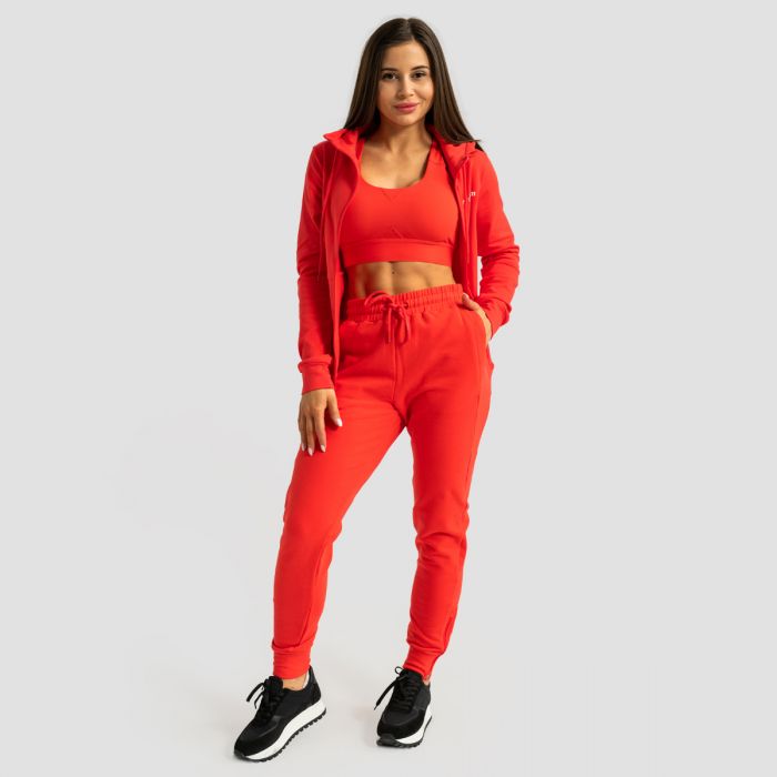 Women‘s Limitless Joggers Hot Red - GymBeam XS