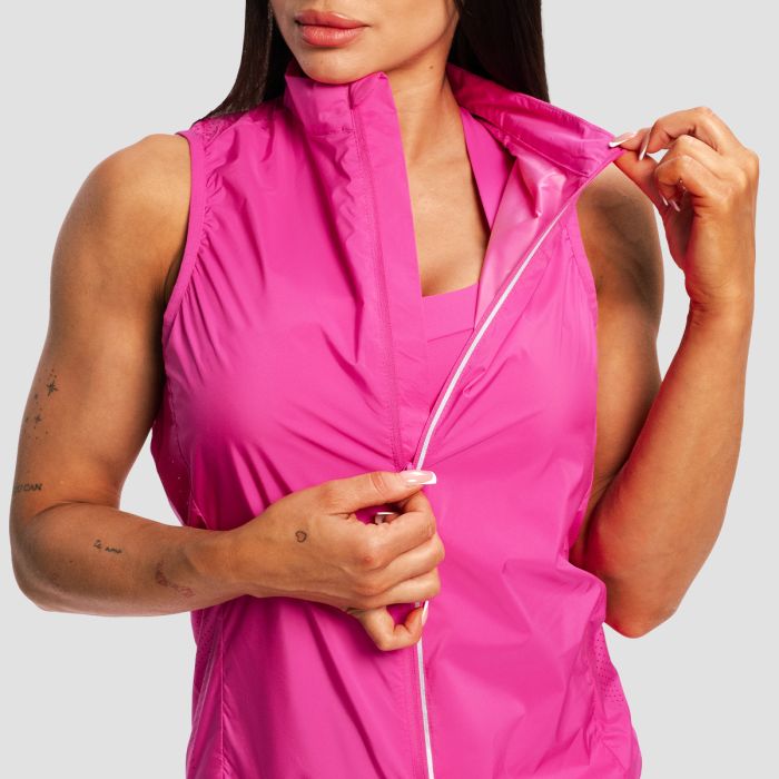 Women‘s Pulse X Running Gilet Purple - GymBeam XS