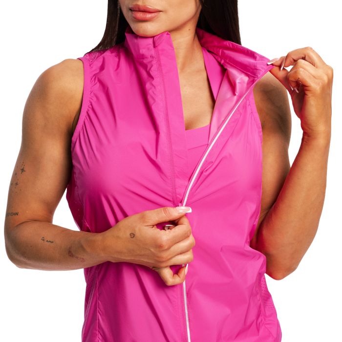Women‘s Pulse X Running Gilet Purple - GymBeam XS