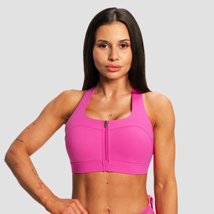 Women‘s Pulse X Running Sports Bra Purple - GymBeam M