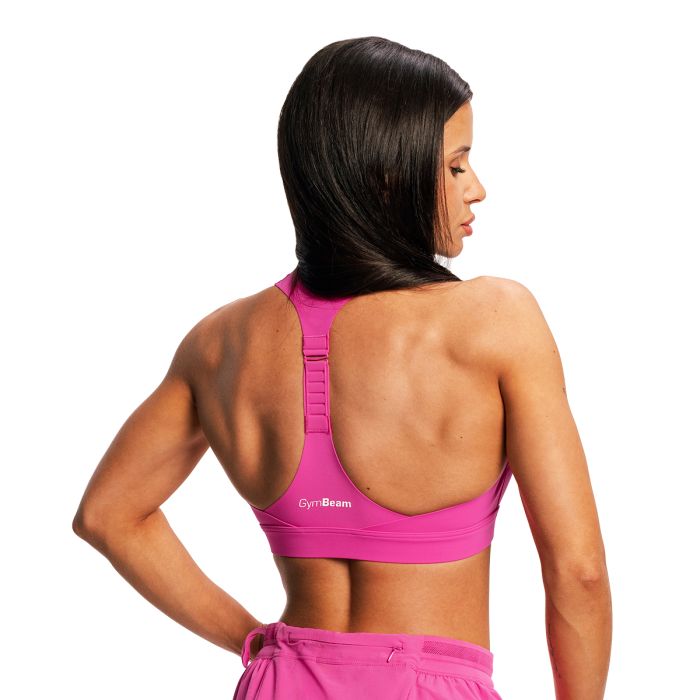 Women‘s Pulse X Running Sports Bra Purple - GymBeam M
