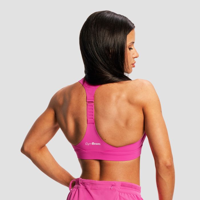 Women‘s Pulse X Running Sports Bra Purple - GymBeam M