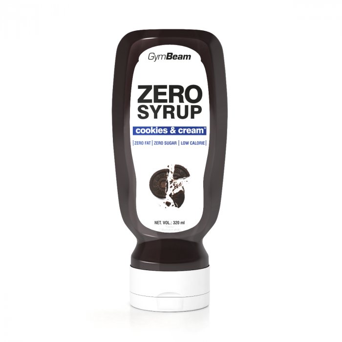 ZERO SYRUP Cookies & Cream - GymBeam 320 ml