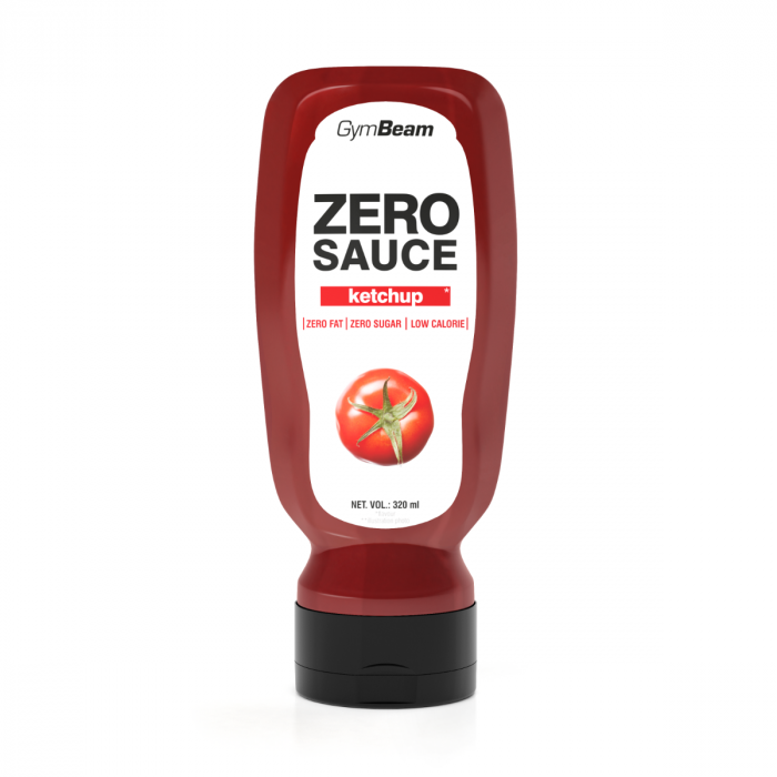 Bezkalorická omáčka Ketchup - GymBeam 320 ml