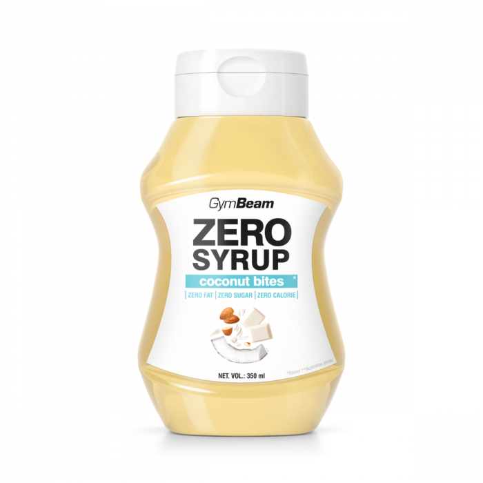 Bezkalorický sirup Coconut Bites - GymBeam 350 ml