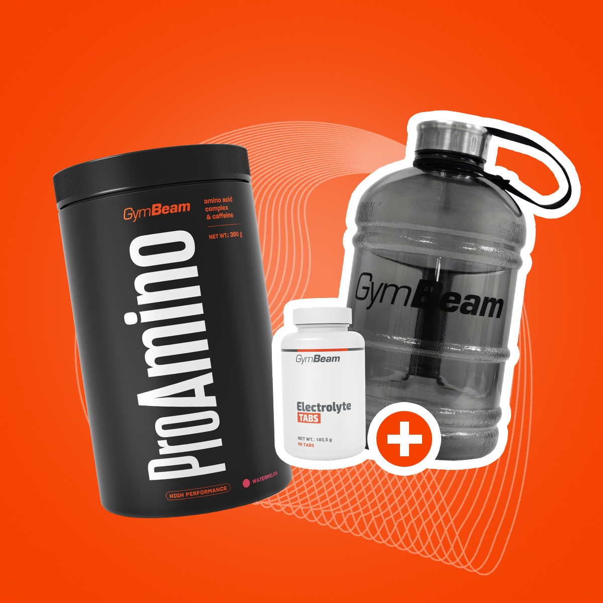 ProAMINO 390 g - GymBeam + cadeaux