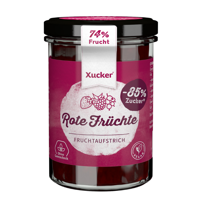 Red fruits jam - Xucker