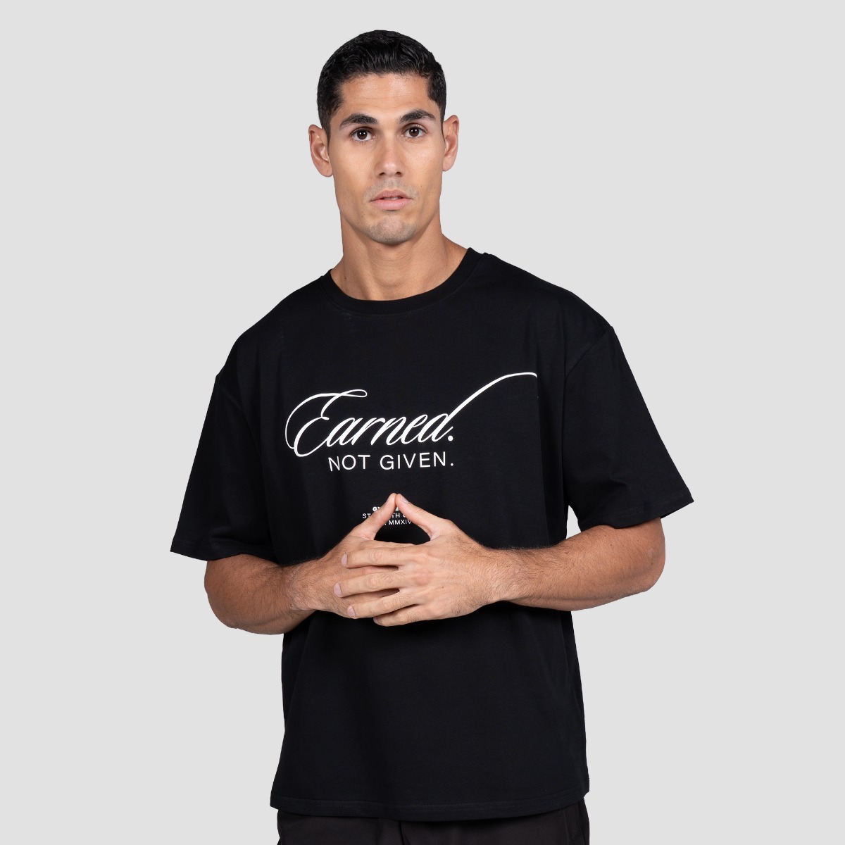 T-shirt noir – GymBeam.