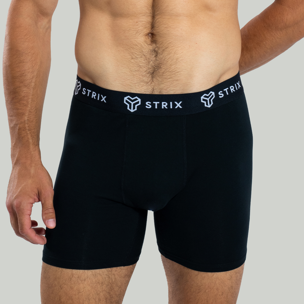 Boxers Homme Essentiels, 2 pièces, Noir - STRIX