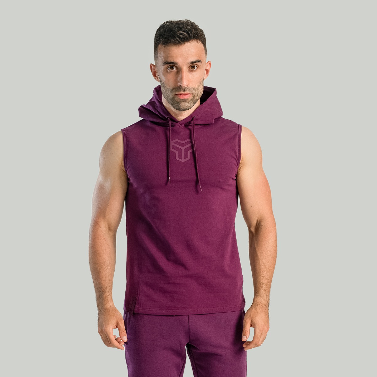 T-shirt débardeur essentiel, couleur prune - STRIX.