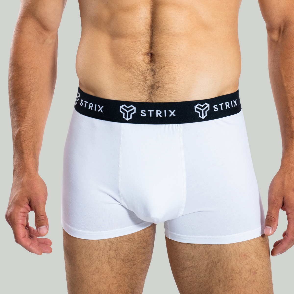 Slip homme, modèle Essential, lot de 2, couleur blanche - STRIX.