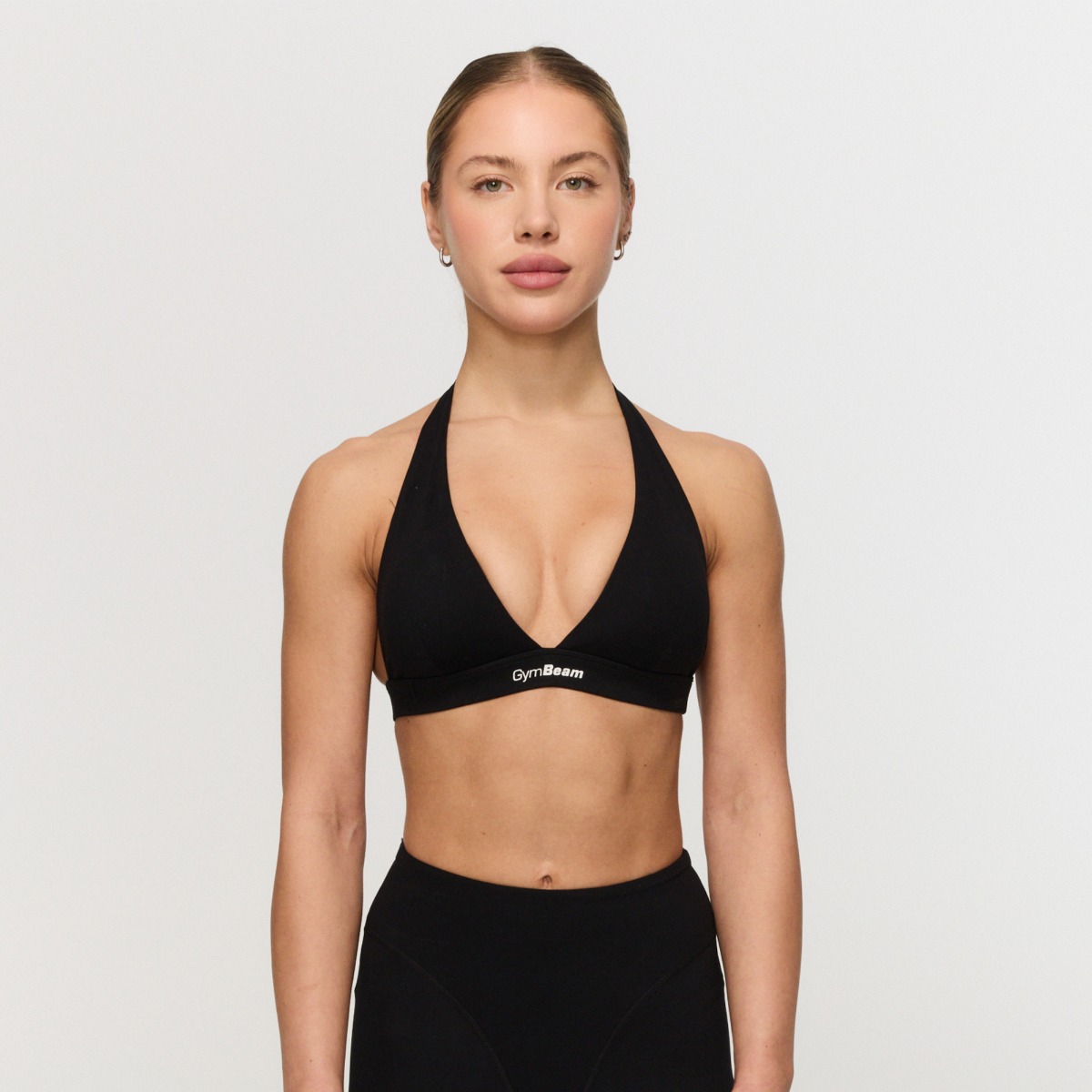 Soutien-gorge de sport Fierce, couleur noire - GymBeam.