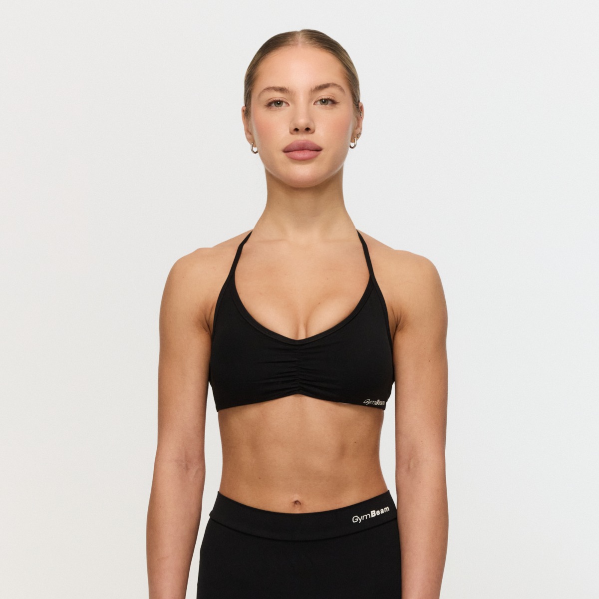 Soutien-gorge de sport Fierce, couleur noire - GymBeam.