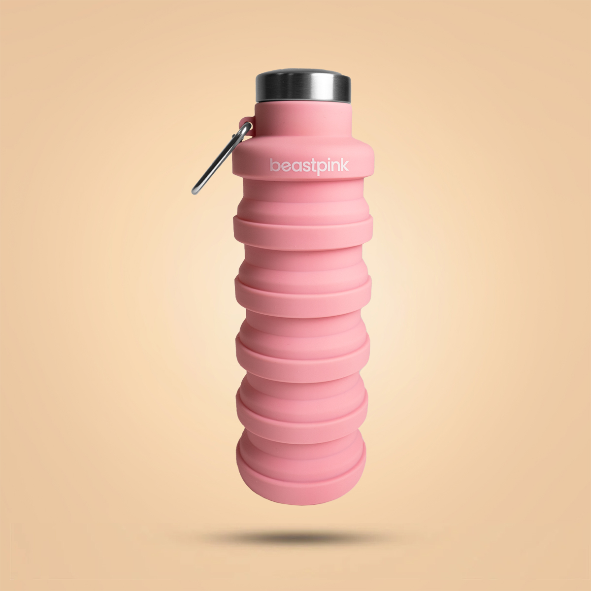 Bouteille d'eau pliable, rose, 500 ml - BeastPink.