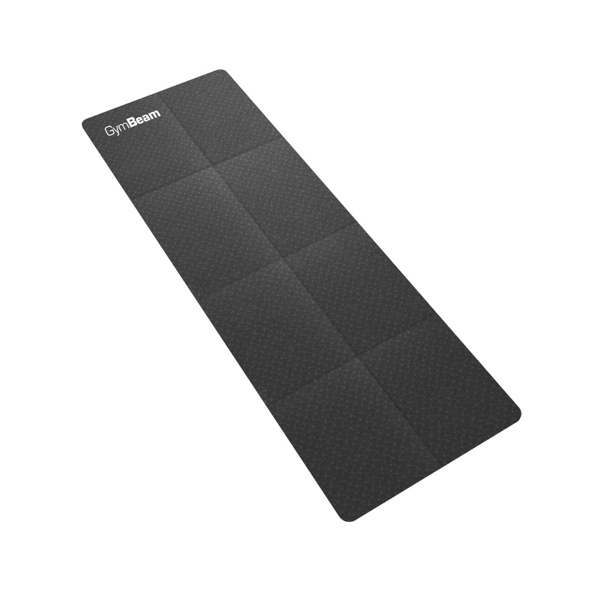 Tapis de yoga pliable, couleur noire - GymBeam.