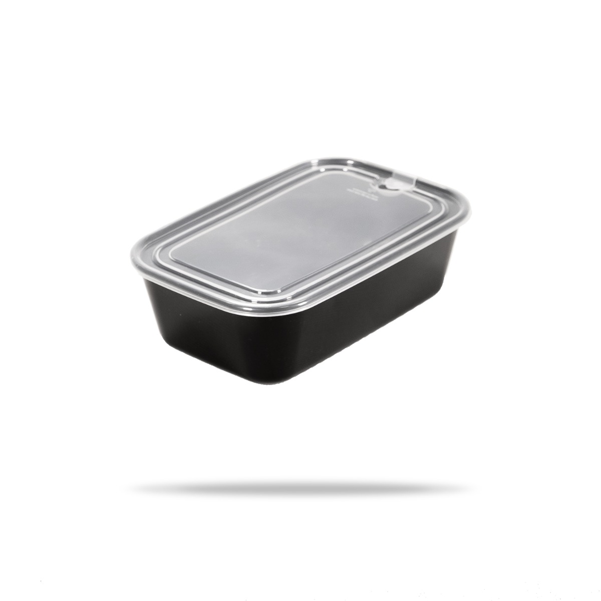 Contenant alimentaire noir - GymBeam.