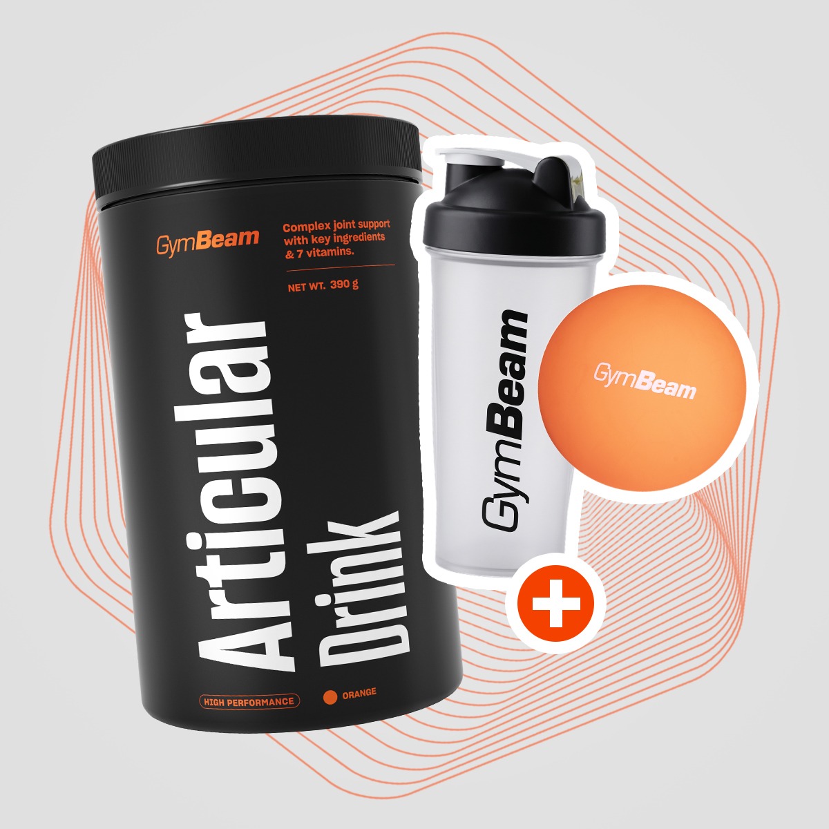 Kĺbová výživa Articular Drink 390 g - GymBeam + cadeaux