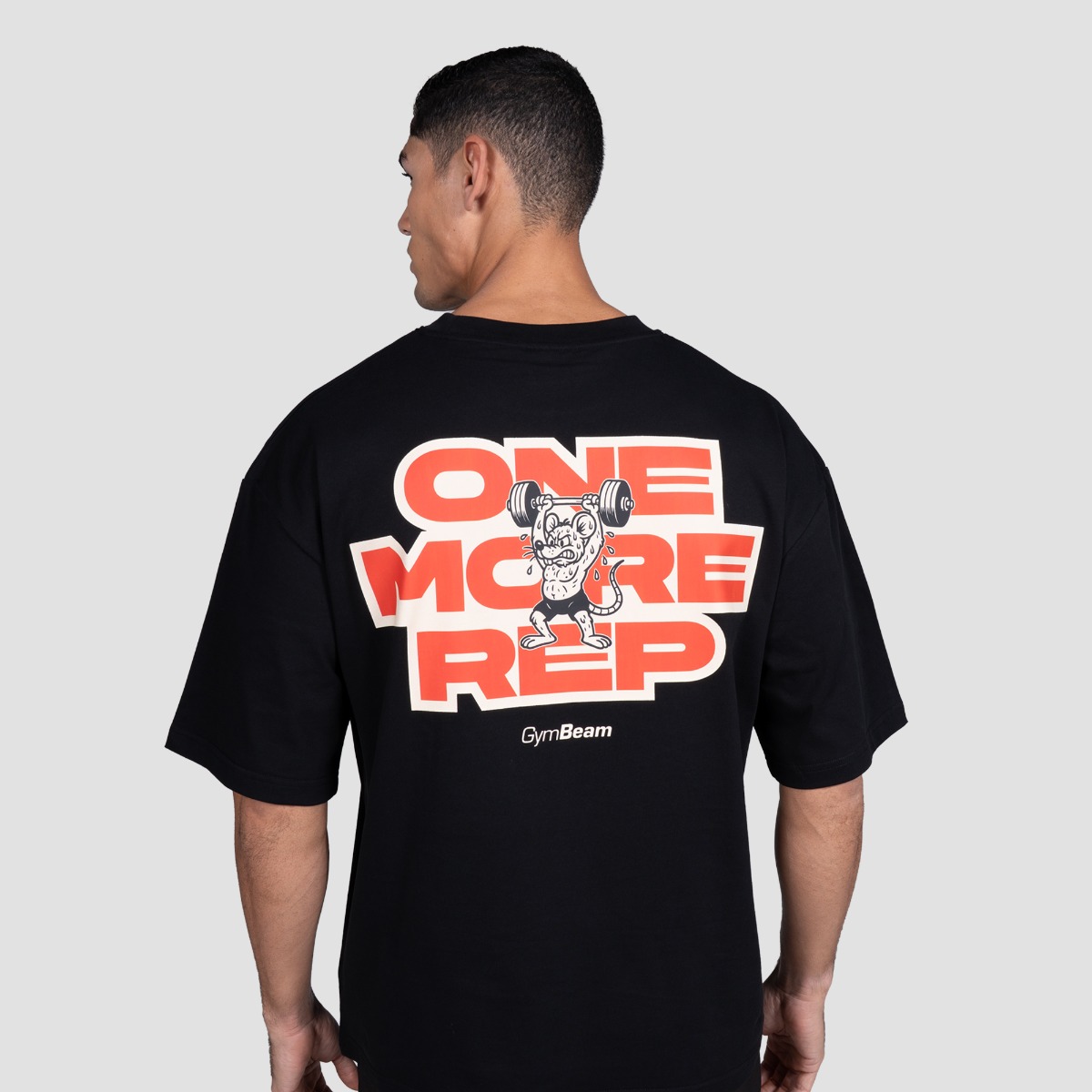 GymRat T-shirt Noir - GymBeam