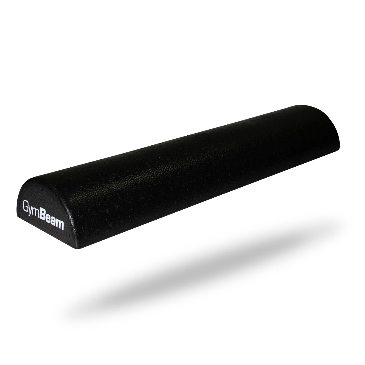 Rouleau en mousse demi-rond, couleur noire - GymBeam.