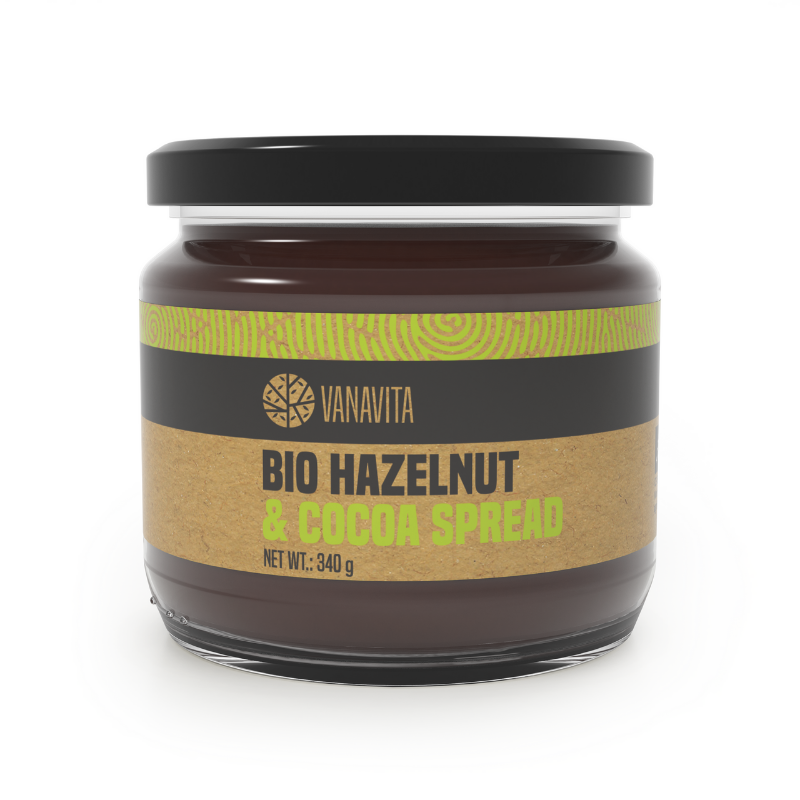 BIO Crème de noisette et de cacao - VanaVita