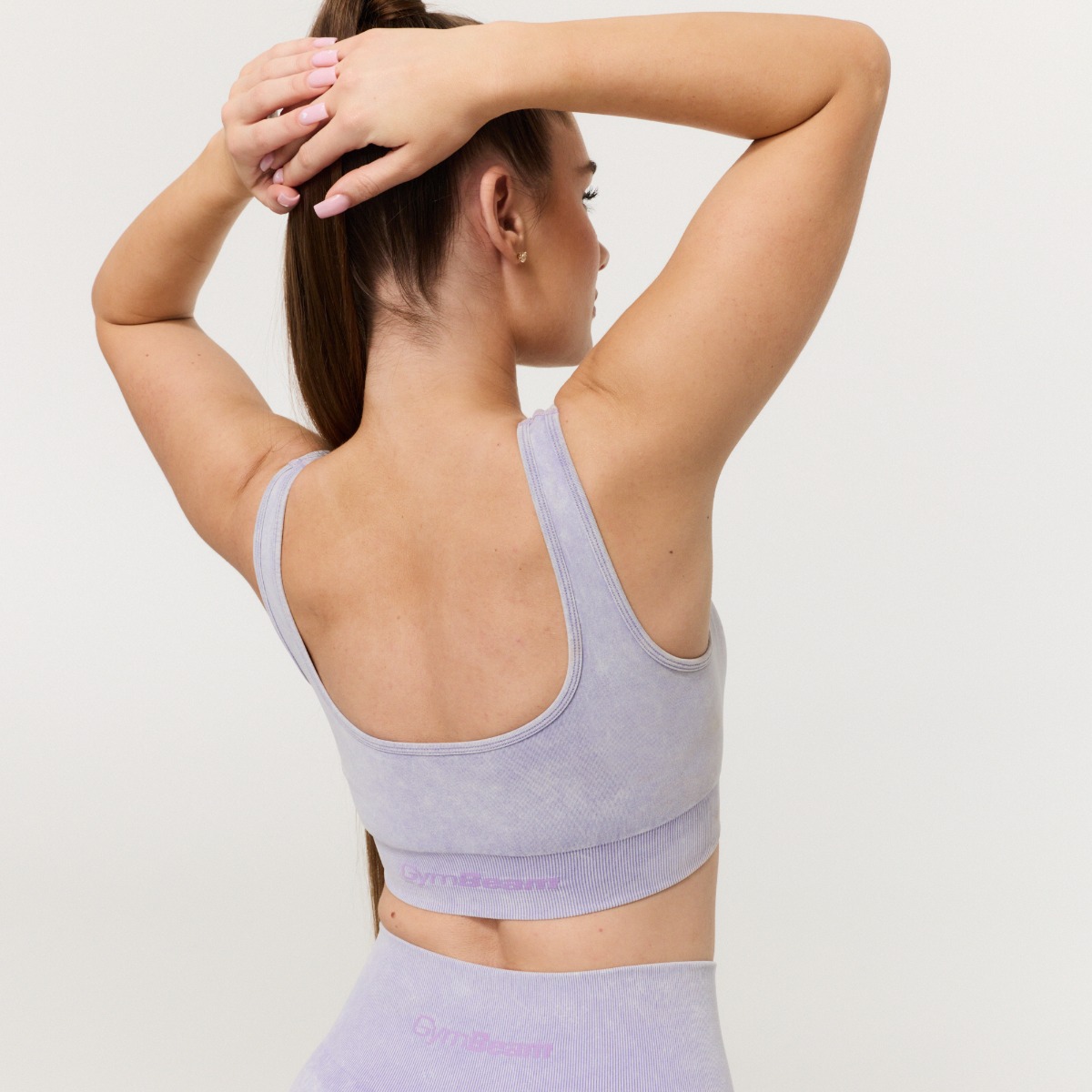 Soutien-gorge de sport Seamless Violet - GymBeam