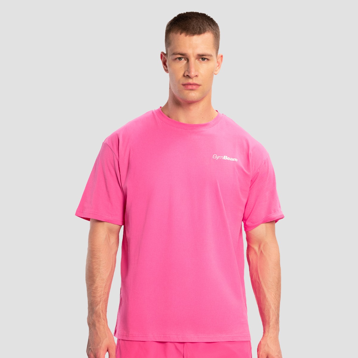 T-shirt Oversize Limitless, saveur dragonfruit – GymBeam.