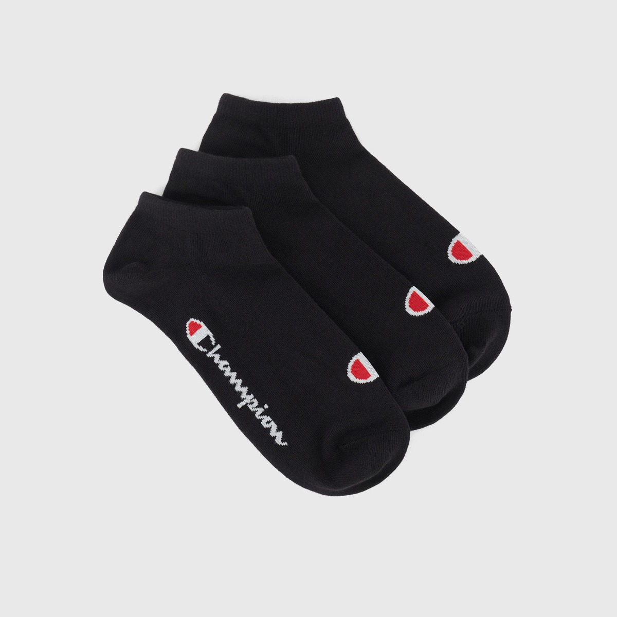 Low Cut Socks 3Pack Black - Champion