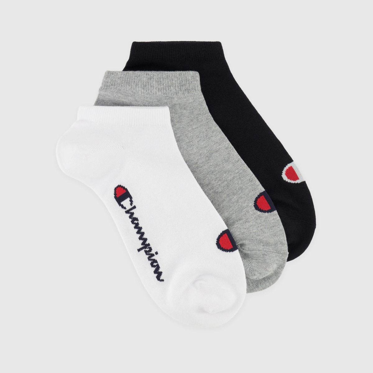 Low Cut Socks 3Pack Grey - Champion
