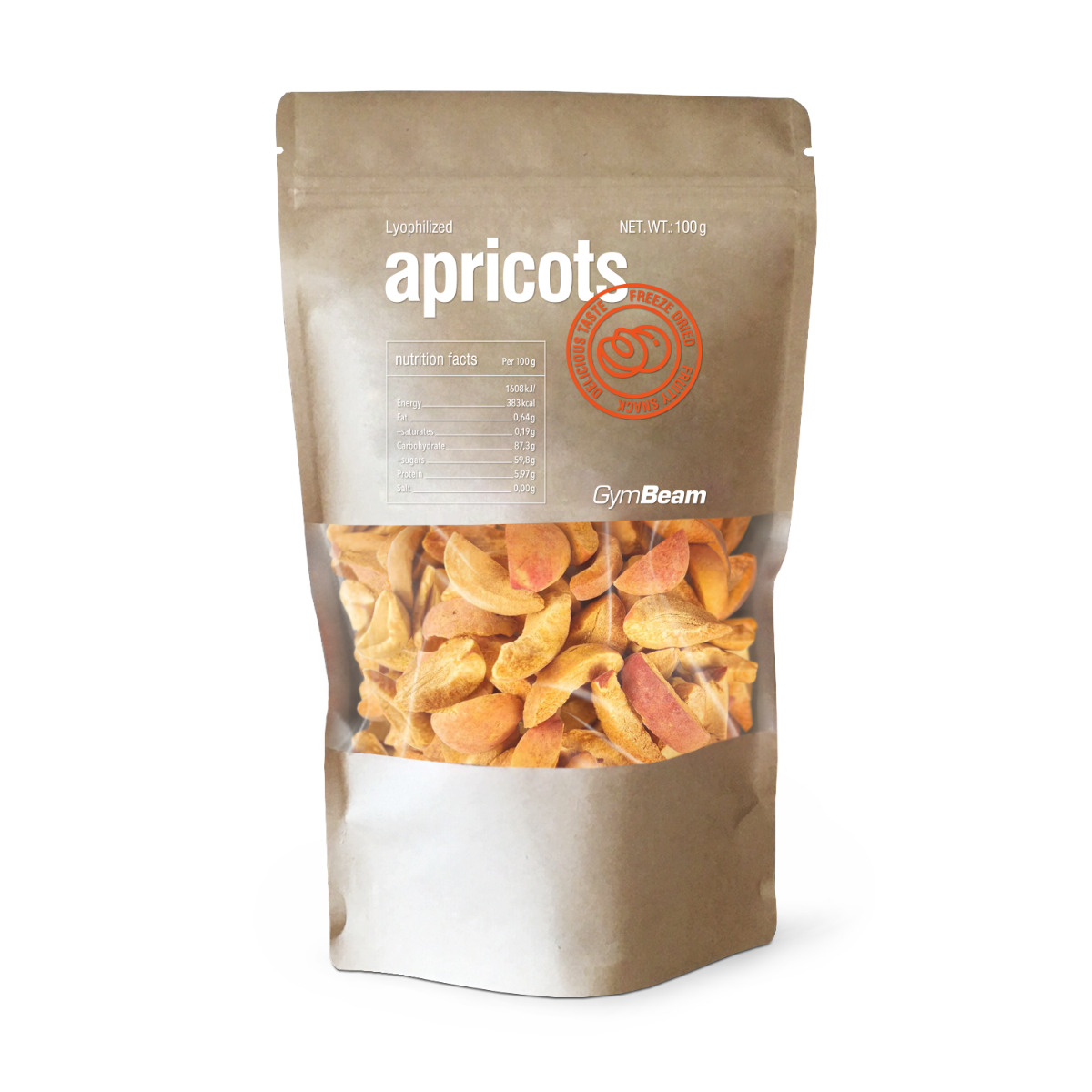 Abricots lyophilisés – GymBeam.