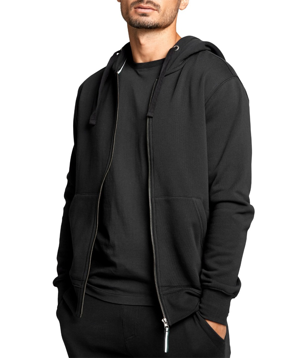 Men‘s Hoodie Borg Zip Hood Centre Black Beauty - BJÖRN BORG