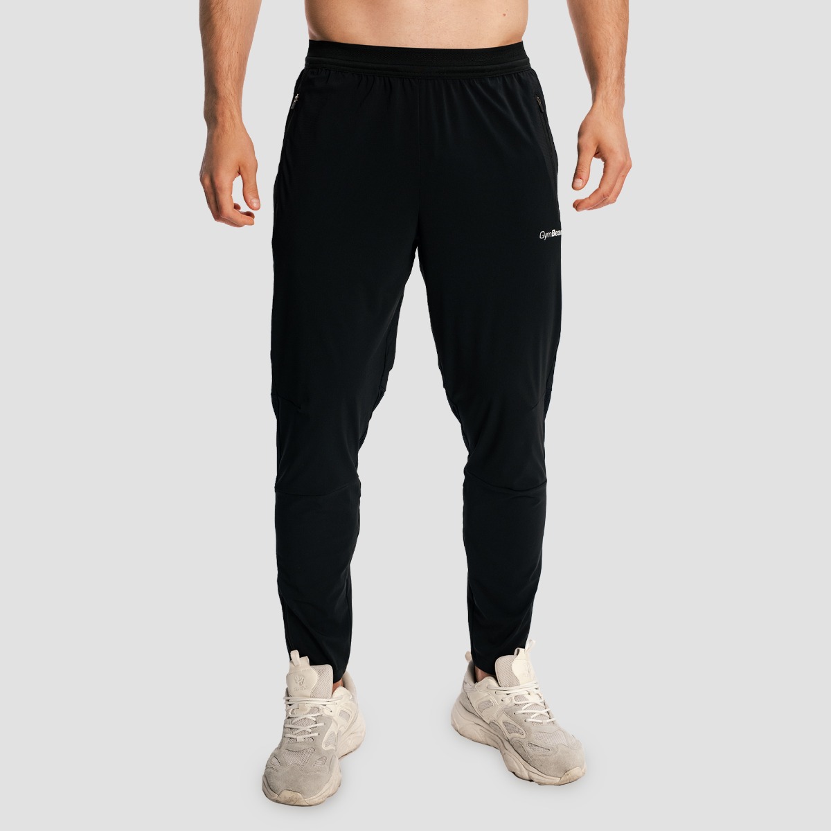 Pantalon de course Pulse X pour hommes, couleur noire - GymBeam.