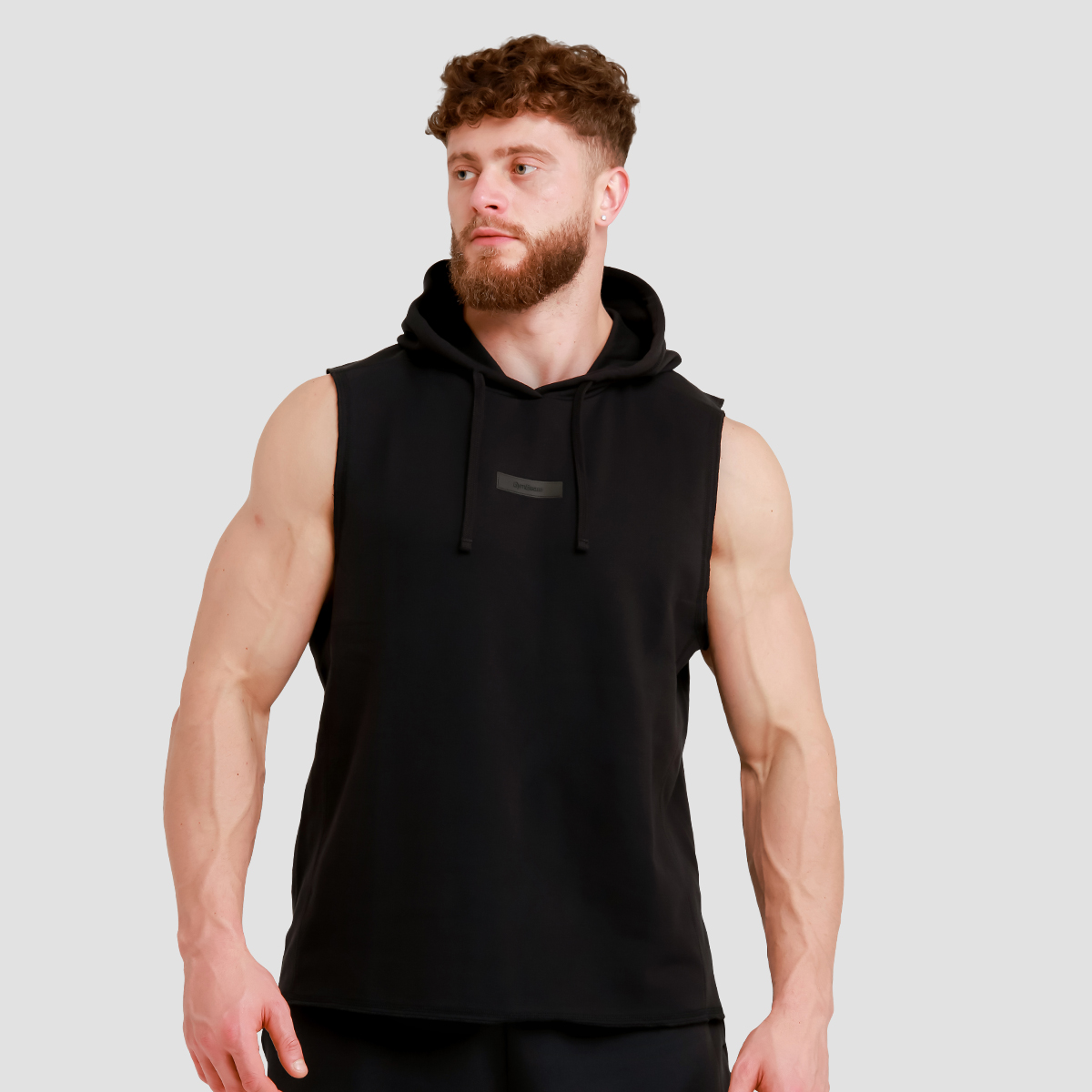 T-shirt sans manches pour hommes, couleur noire - GymBeam.
