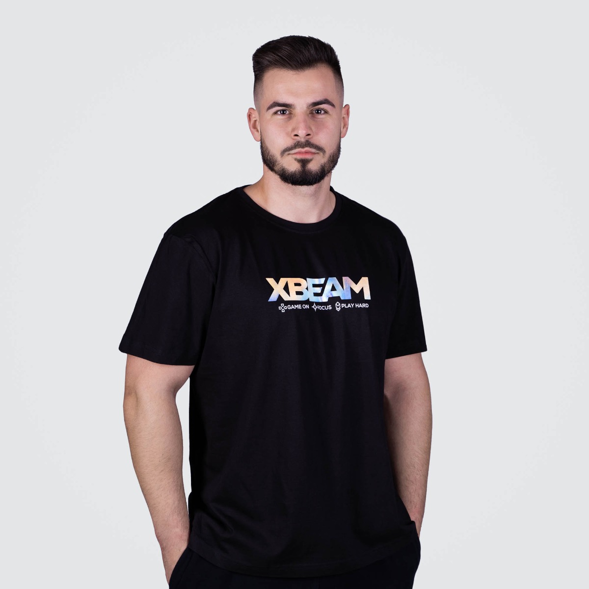 XBEAM T-shirt noir - GymBeam.