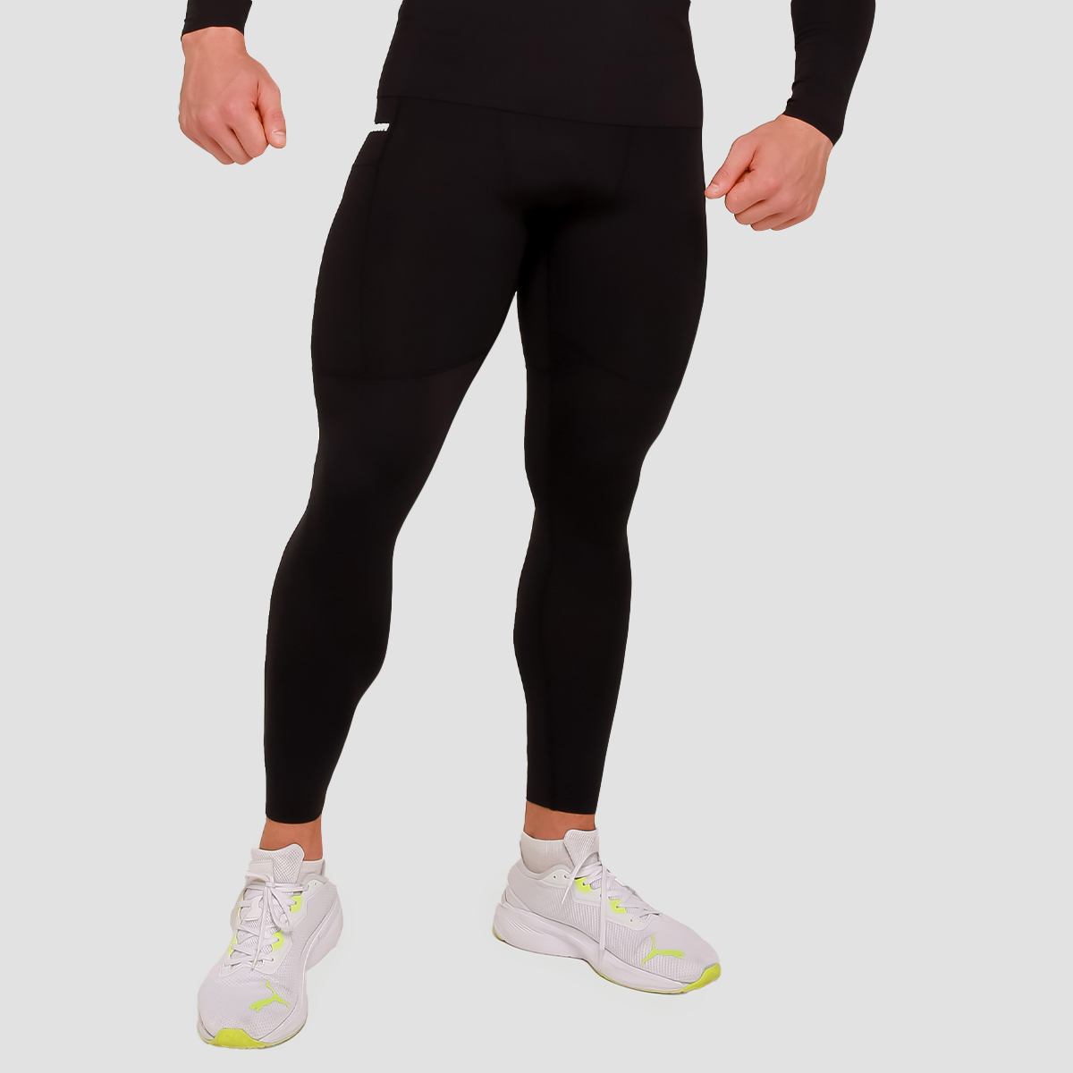 Leggings de compression, couleur noire - GymBeam.