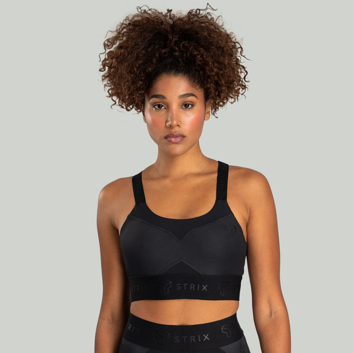 Soutien-gorge de sport Nebula, couleur noire - STRIX.