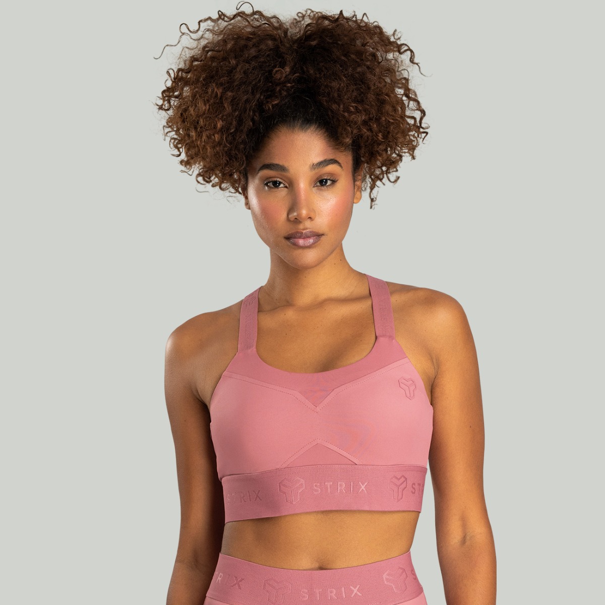 Soutien-gorge de sport Nebula, couleur rouge indien - STRIX.