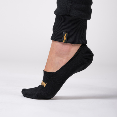 Chaussettes No Show Noires - NEBBIA